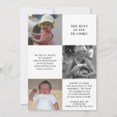 Carte de graduation photo verticale (Dos)