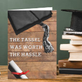 Carte de graduation Tassle Hassel