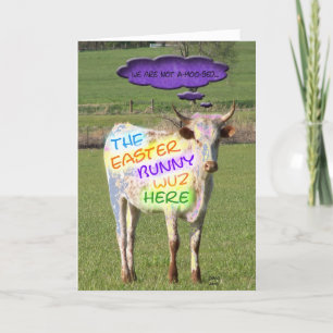 Carte de graffiti de Pâques