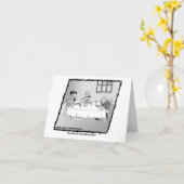 Carte de grand-mère amusante (Fleur jaune)