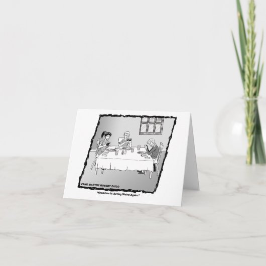 Carte de grand-mère amusante (Devant)