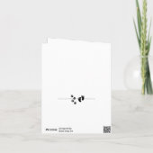 Carte de grand-parents de chien de Faire-part de g (Dos)