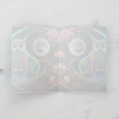 Carte de graphisme de hibou et de lune (Intérieur)