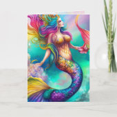 Carte de graphisme de sirène (Devant)