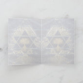 Carte de graphisme en étoile de David (Intérieur)