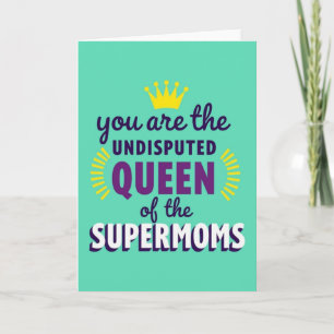 Carte de Graphisme Reine Supermamans
