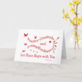 Carte de gratitude (Fleur jaune)