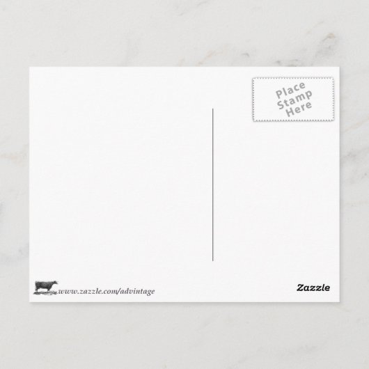 Carte de gravure chayote vintage (Dos)