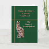 Carte de Great Grandson (Devant)