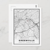 Carte de Greenville (Devant / Derrière)