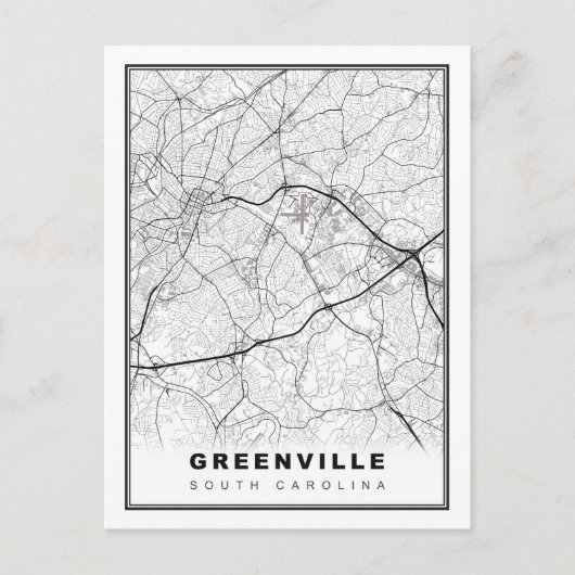 Carte de Greenville (Devant)