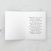 CARTE DE GREETING A JOUR JOYEUX ROSE (Intérieur)