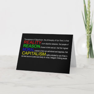 Carte de greeting objectivism