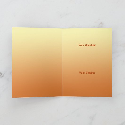 Carte de Greetings (Intérieur)