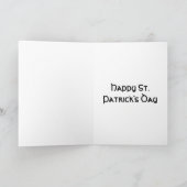 Carte de grenouille du jour de St Patrick (Intérieur)