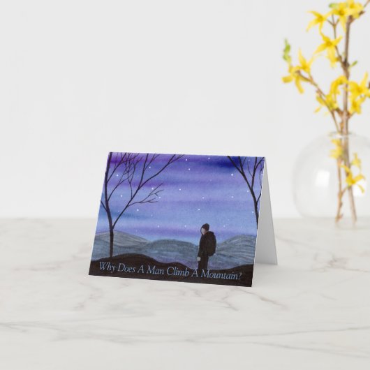 Carte de grimpeur (Fleur jaune)