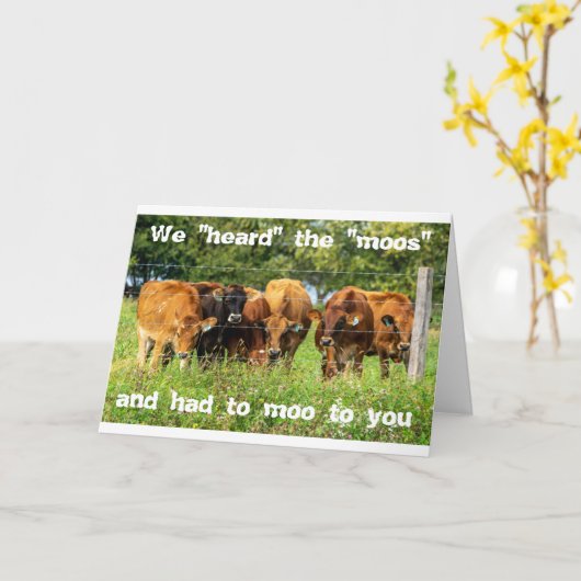 CARTE DE GROUPE AVEC BEAUCOUP D'HUMOUR "DEGRÉ REÇU (Fleur jaune)