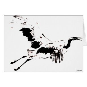 Carte de grue volante