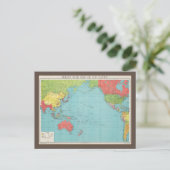 Carte de guerre du Pacifique de Philips, 1945 (Debout devant)