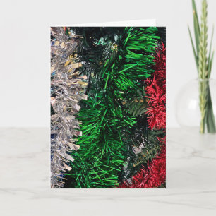 carte de guirlande de Noël