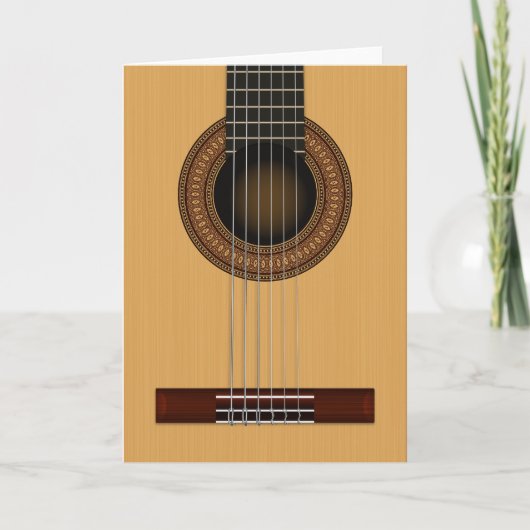 Carte de guitare acoustique (Devant)