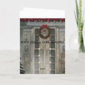 Carte de Hall de Noël (Dos)