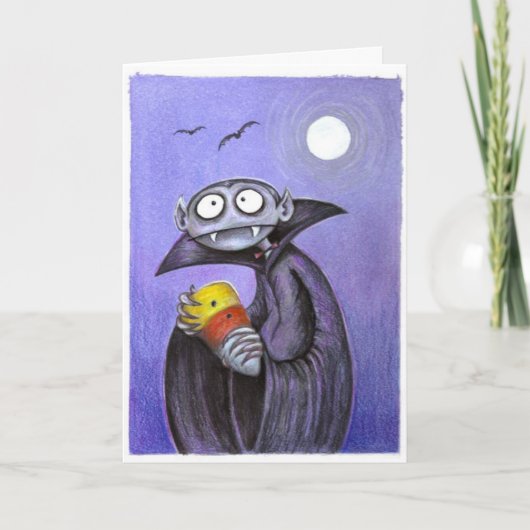 Carte de Halloween (Devant)