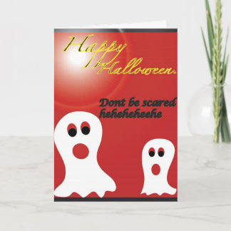 Carte de Halloween