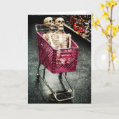 Carte de Halloween "Donner Party of Two" (Fleur jaune)