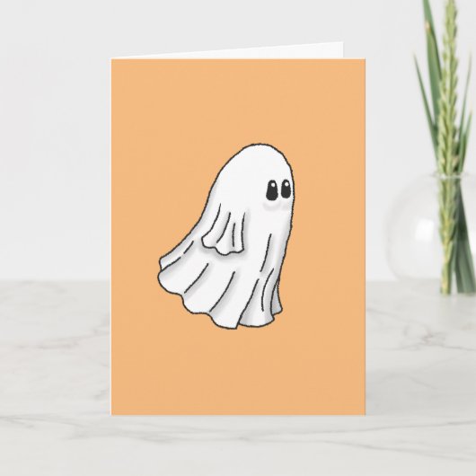 Carte de Halloween Joyeuse et Effrayante (Devant)