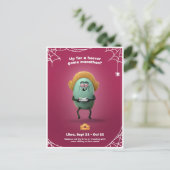 Carte de Halloween pour Balance (Debout devant)