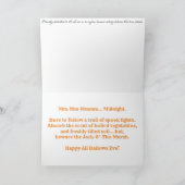 Carte de Halloween "Skullanterns" (Intérieur)