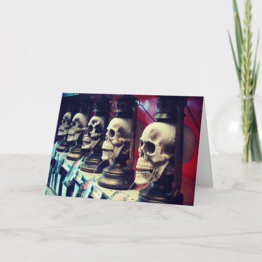 Carte de Halloween "Skullanterns" (Devant)