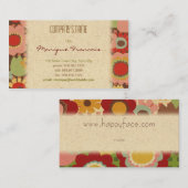 Carte de Hana Bisiness (Devant / Derrière)