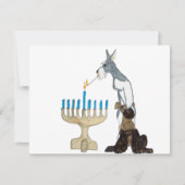 Carte de Hanoukka - de Chanukah (Devant)