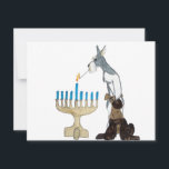 Carte de Hanoukka - de Chanukah<br><div class="desc">aucune vraiment là jupe n'est plutôt longue et si elles obtiennent à près d'une bougie elles va. FOOSSHHHH ! ! ! !  ressemblez alors aux chiwawas. MAIS NÉANMOINS !  CES DEUX VOUS SOUHAITENT PÉRILLEUX UN FESTIVAL BÉNI ET HEUREUX DES LUMIÈRES.</div>