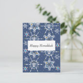 Carte de Hanoukka Starflake (Debout devant)