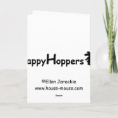Carte de HappyHoppers® (Dos)