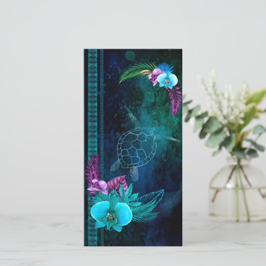 Carte de haute note Hawaiian Dreams (Debout devant)