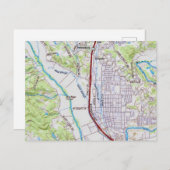 Carte de Healdsburg, Californie (Devant / Derrière)