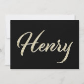 Carte de Henry White Gold (Devant)