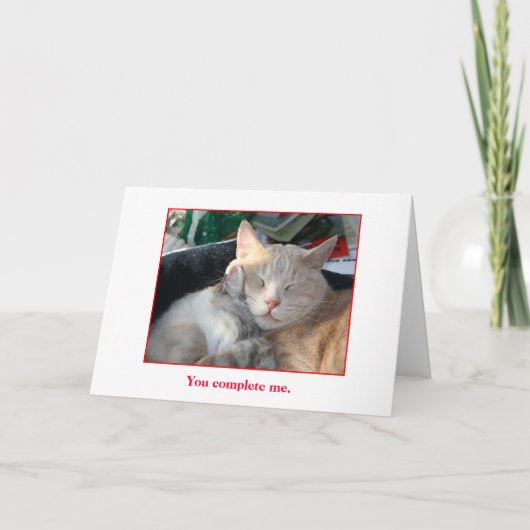 Carte de heureuse Sainte-Valentin (Devant)