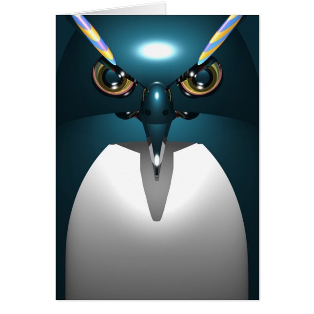 Carte de hibou (Devant)