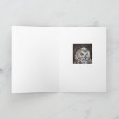 Carte de hibou mariage (Intérieur)