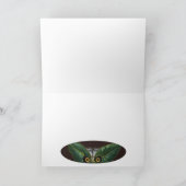 Carte de hibou mascarade (Intérieur)