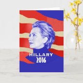 Carte de Hillary 2016 (Fleur jaune)
