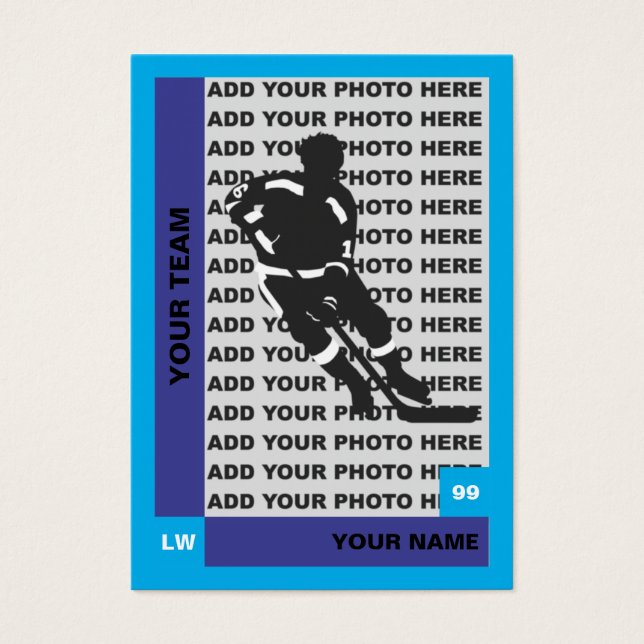 Carte de hockey (Devant)