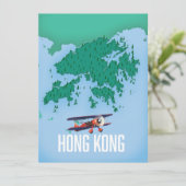 Carte de Hong Kong (Debout devant)