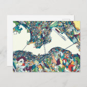 Carte de Hong Kong, Chine (Devant / Derrière)