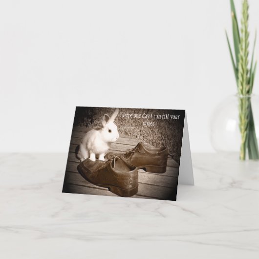 Carte de houblon de fête des pères, comportant un (Devant)